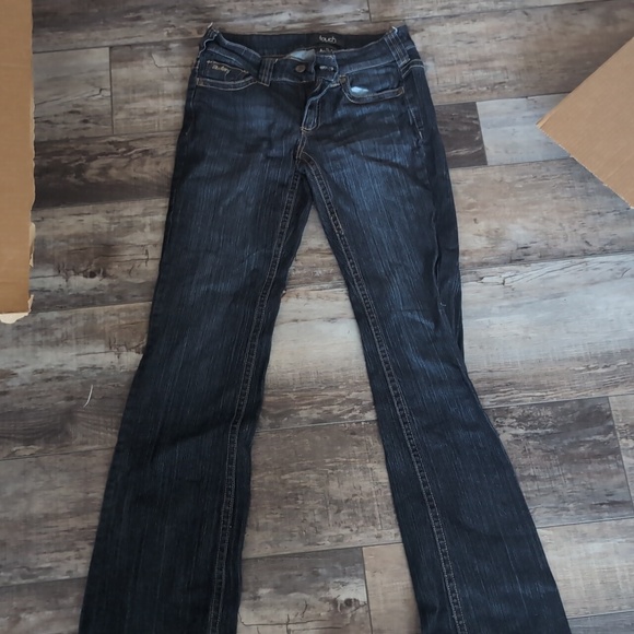 Touch by Alyssa Milano Pittsburgh Steelers Jeans Boot cut Size 27 - Picture 2 of 5